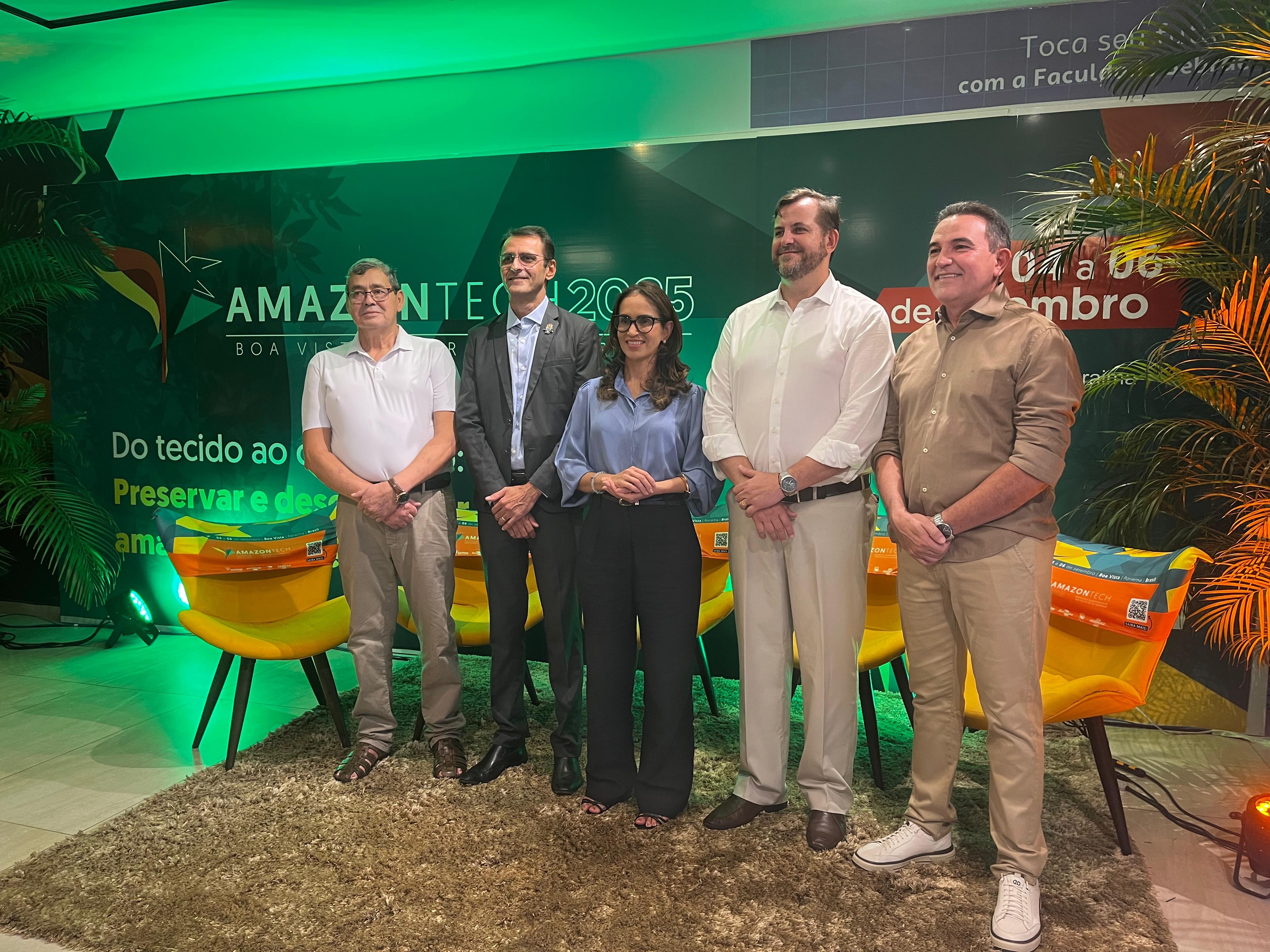 Amazontech 2025 chega a Roraima para debater futuro sustentável da Amazônia Legal