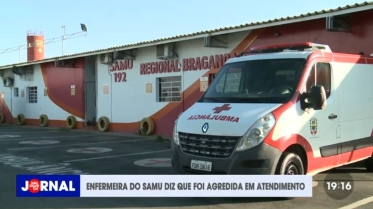 Enfermeira do Samu denuncia ter sido agredida por amiga de paciente durante atendimento em Bragança Paulista, SP