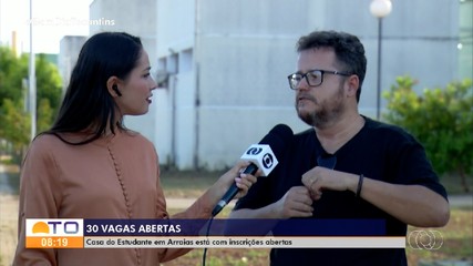 Casa do estudante de Arraias abre vaga; saiba como participar