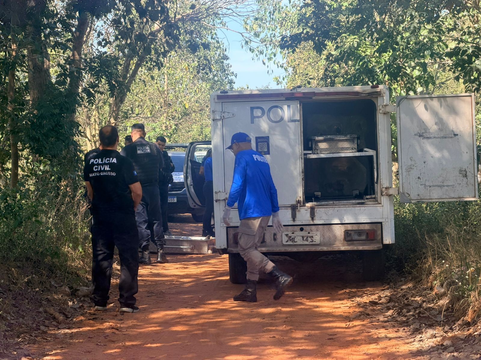 Corpo é localizado com marcas de tiros e mãos amarradas em mata de Várzea Grande 