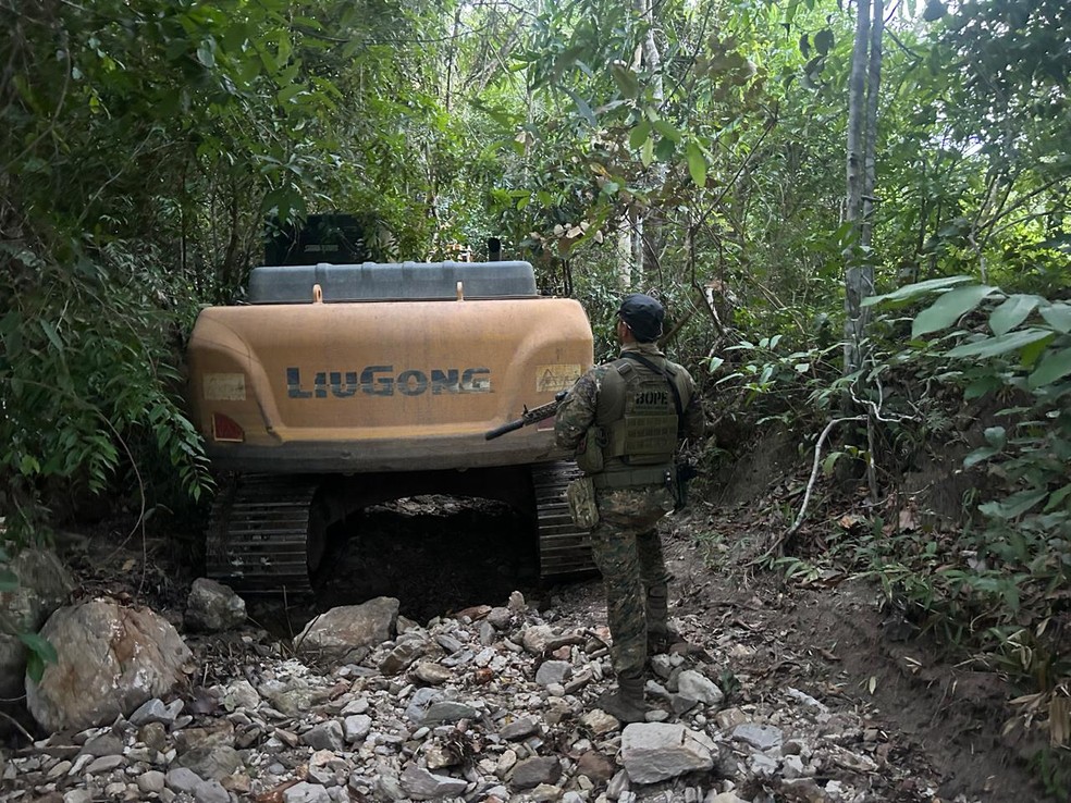 De acordo com a investigação, o trabalho policial teve início após uma solicitação da Funai — Foto: Reprodução