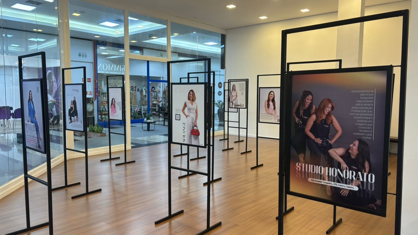 Pátio Limeira Shopping sedia exposição “Mulheres de Negócios”
