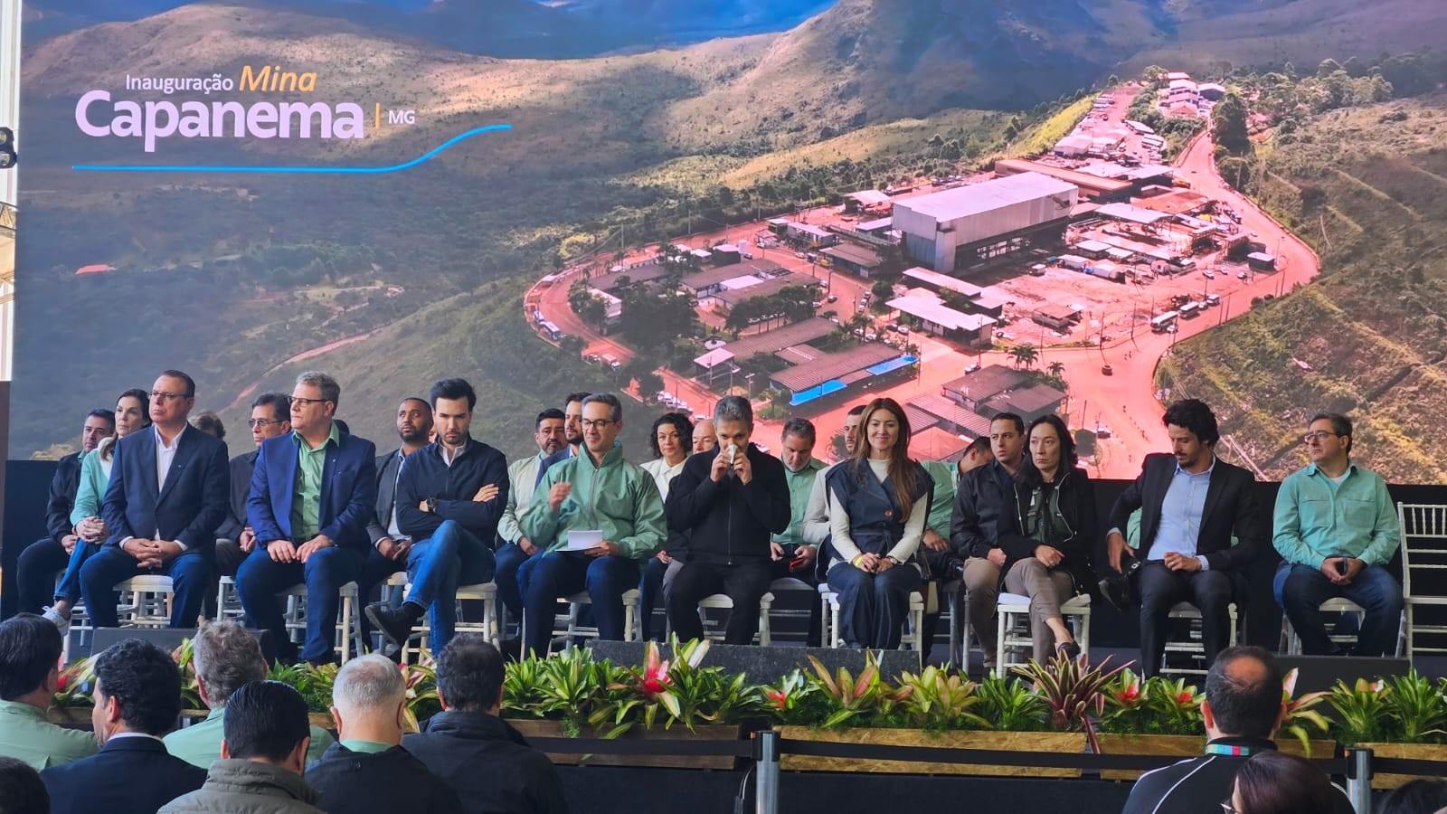 Mina Capanema é inaugurada pela Vale em Ouro Preto com promessa de investimento de R$ 67 bilhões