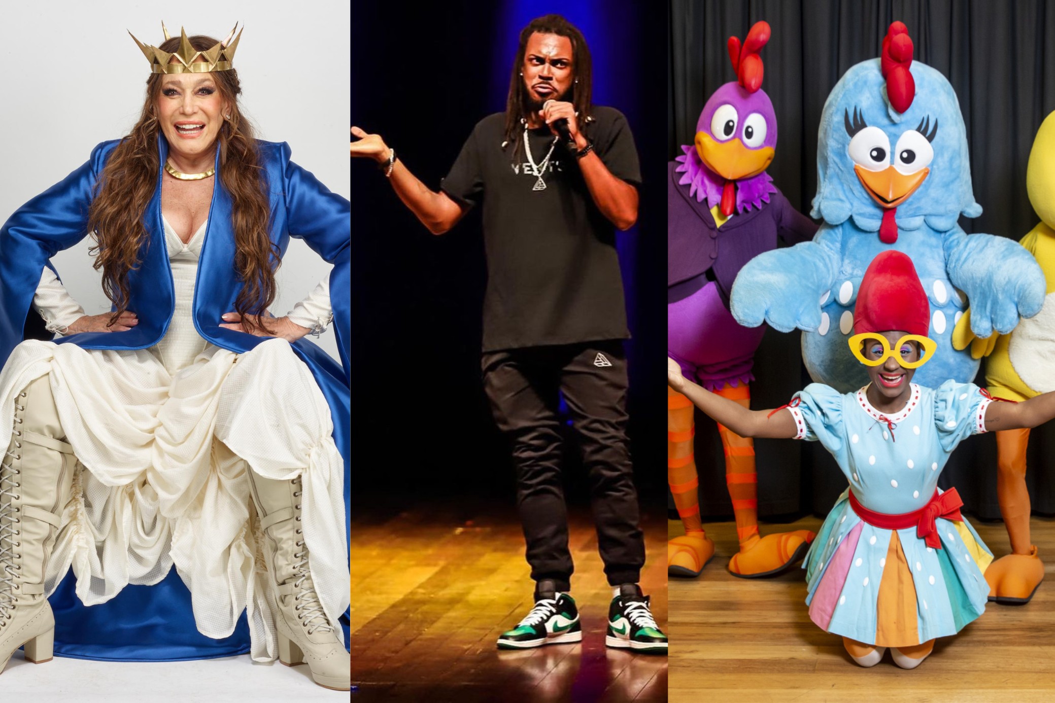 Susana Vieira, stand-up com Jhordan Mateus e atrações infantis nas férias escolares: veja opções de lazer em Salvador e RMS