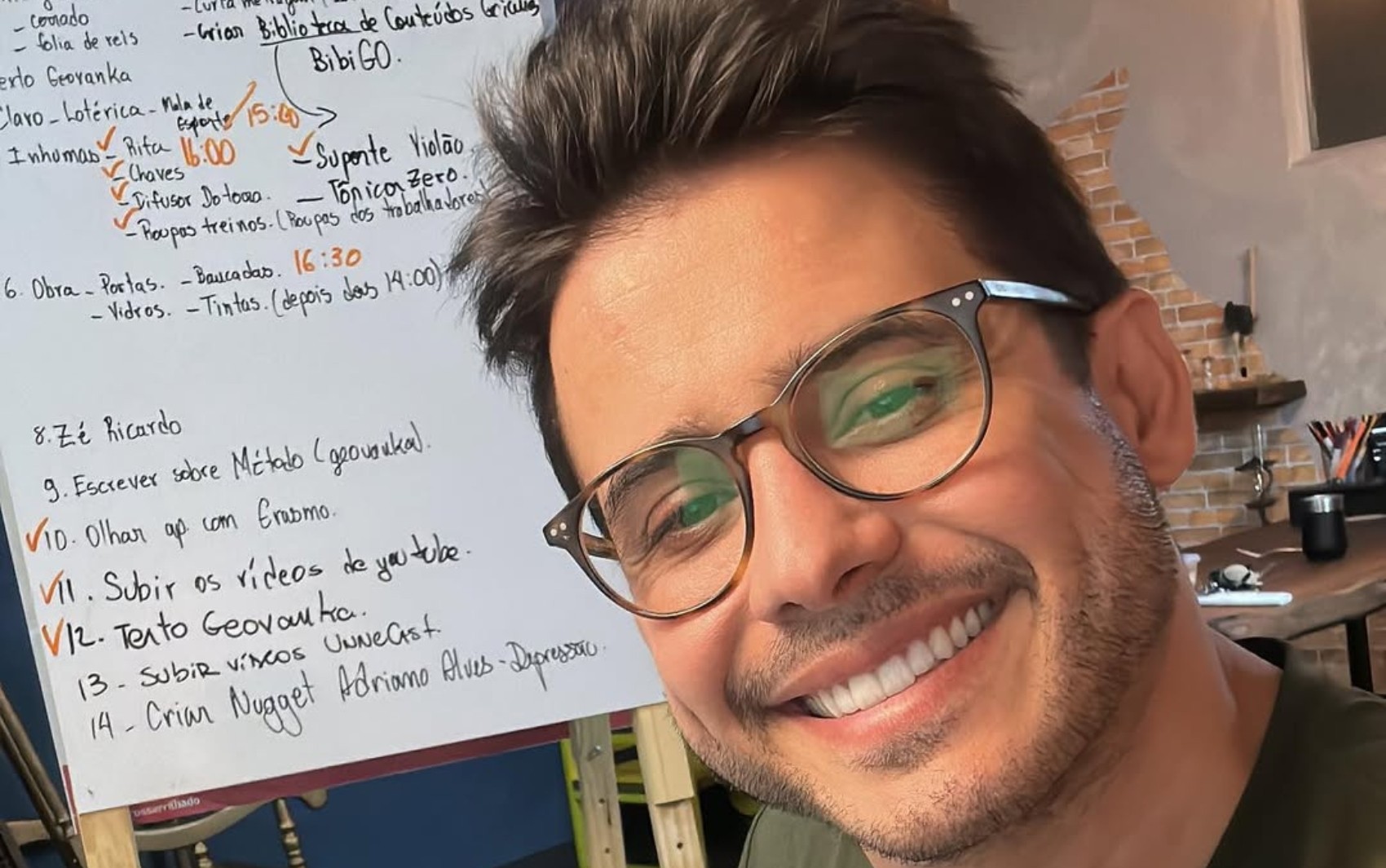 Seu Waldemar não vê o filho há mais de um ano, diz mãe