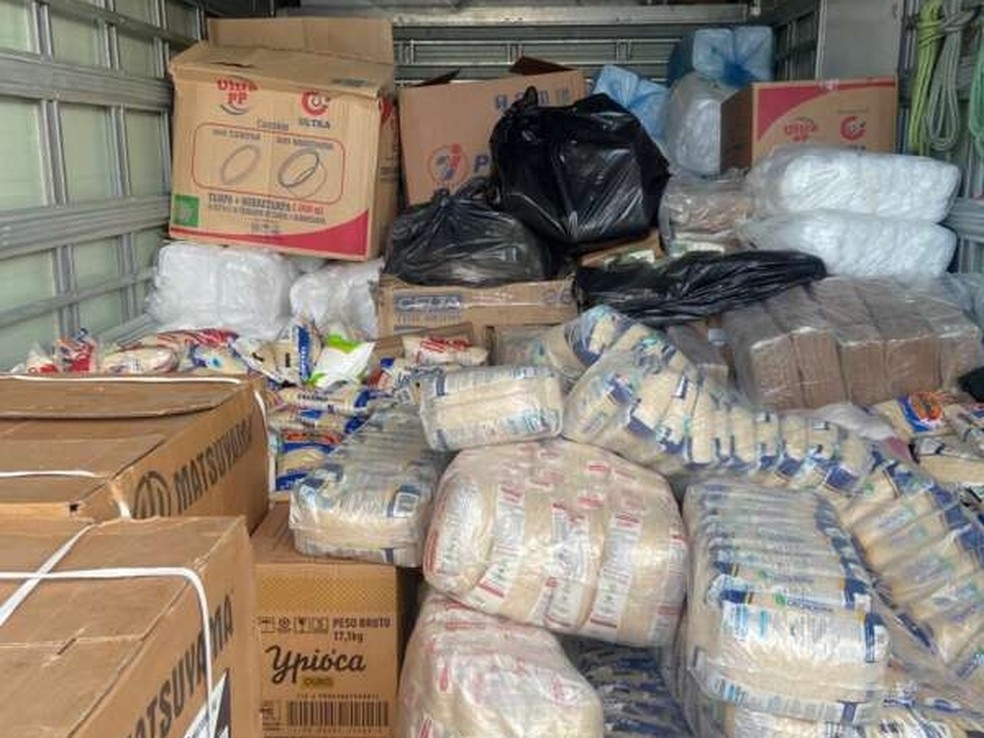 Polícia Civil prende receptador e apreende carga avaliada em 2 milhões oriunda de golpe milionário — Foto: Divulgação/PCCE