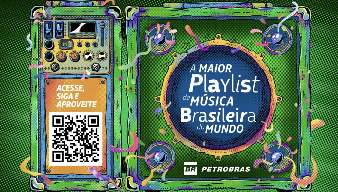  
Petrobras lança maior playlist de música brasileira do mundo