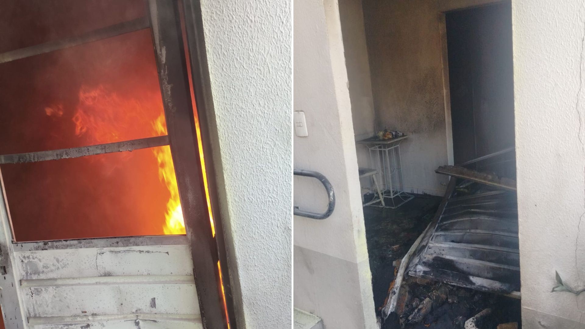 Caso de violência doméstica termina com apartamento incendiado e homem preso em Piracicaba