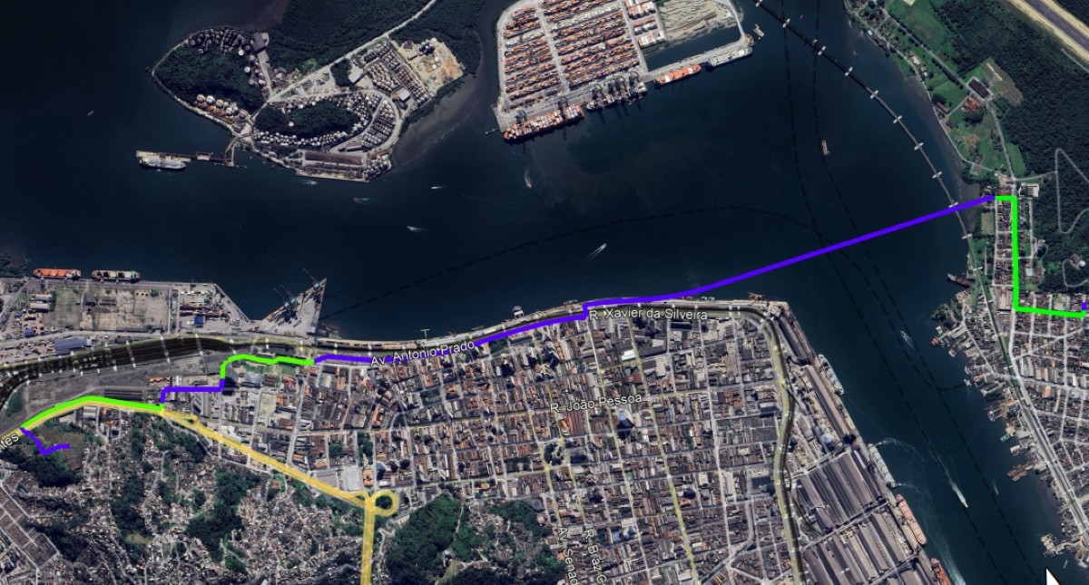 Adutora subaquática Santos-Guarujá atravessa o mar e promete ampliar o abastecimento de água na região