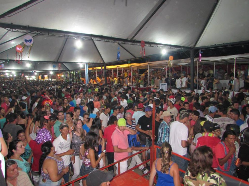 Carnaval de rua em Tomazina — Foto: Reprodução/ Prefeitura de Tomazina