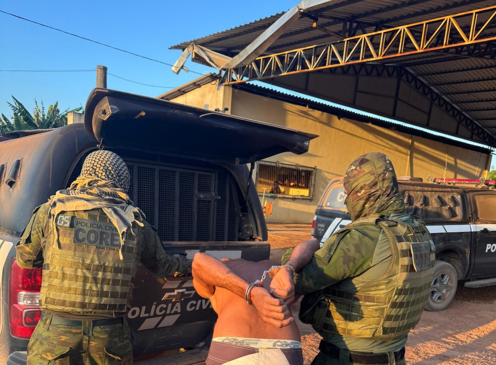 Foragido por homicídio em Minas Gerais é preso durante operação no Pará — Foto: MPPA / GSI