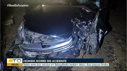 Homem morre após acidente entre carro e moto em Babaçulândia