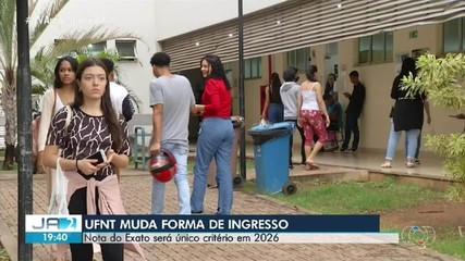 UFNT muda forma de ingresso para vestibular em 2026