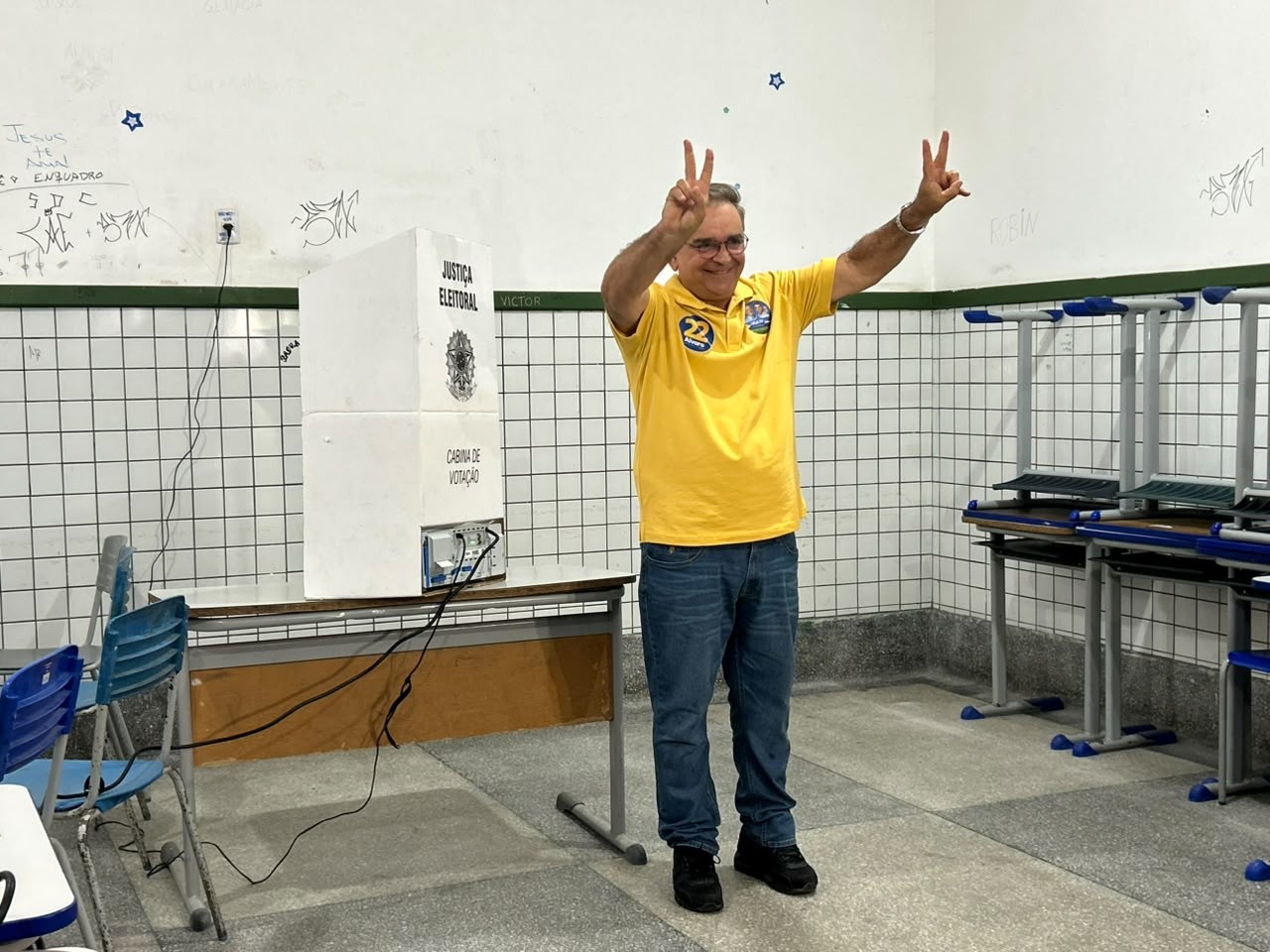 Álvaro Dias (PL) vota em Natal