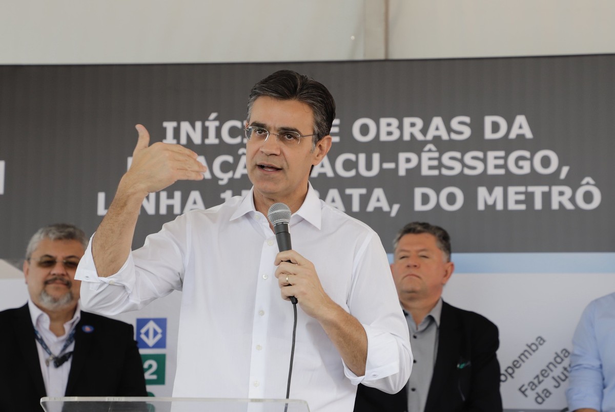 SÃO PAULO, SP - 26.04.2022: INAUGURAÇÃO POUPA TEMPO DIGITAL SP - Rodrigo  Garcia, (PSDB) Governor of São Paulo, participates in the inauguration of  the first Poupatempo Digital in São Paulo, this Tuesday, (