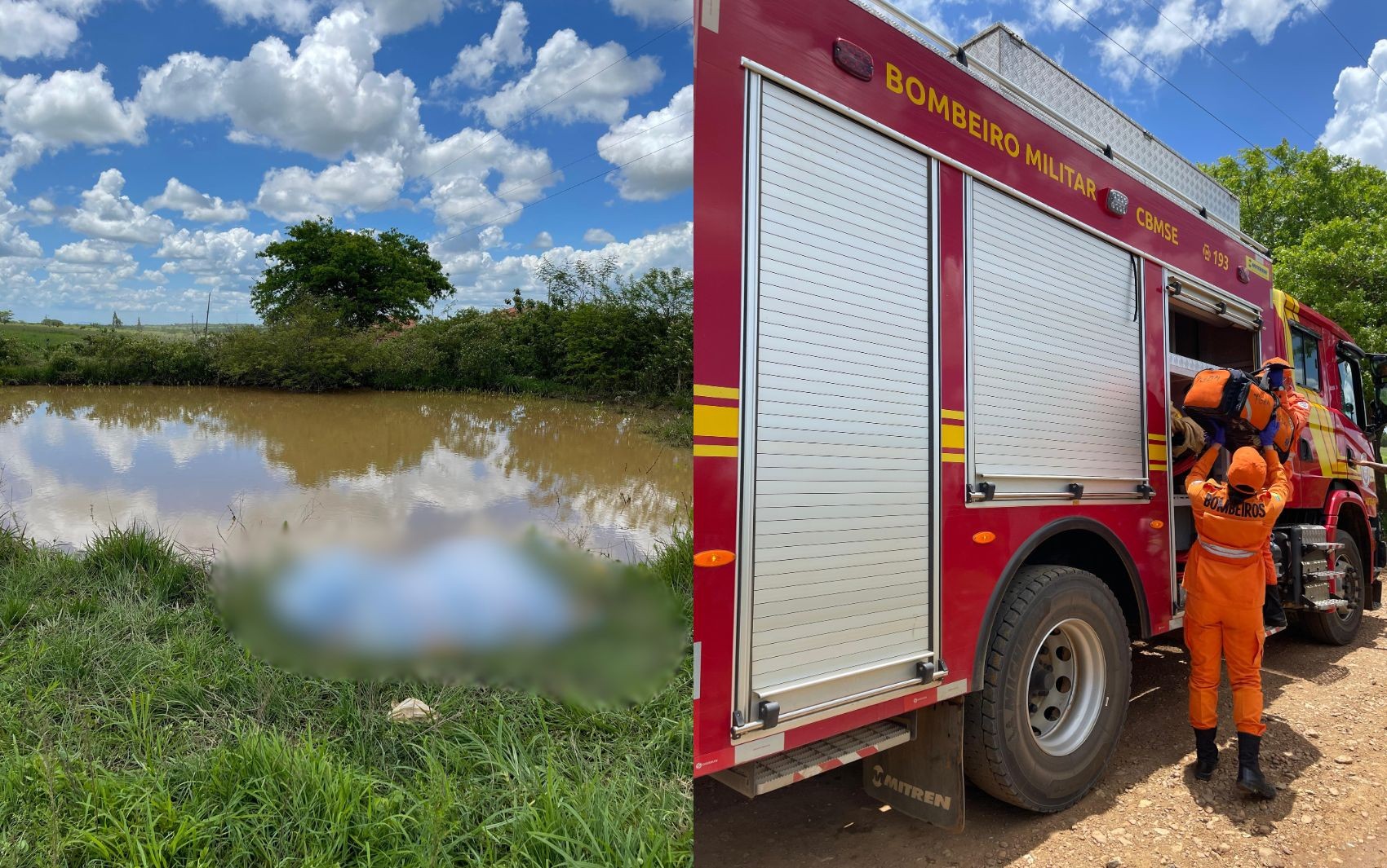 Corpo é encontrado em tanque de Povoado de Nossa Senhora da Glória