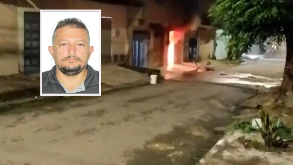 Carlos Eduardo Aragão é suspeito de matar as três tias em incêndio em casa na cidade de Caucaia. — Foto: Reprodução