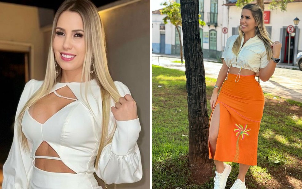 Erica Tavares Bueno morreu aps a caminhonete em que estava bater contra um caminho em Itauu  Foto: Reproduo/Redes sociais