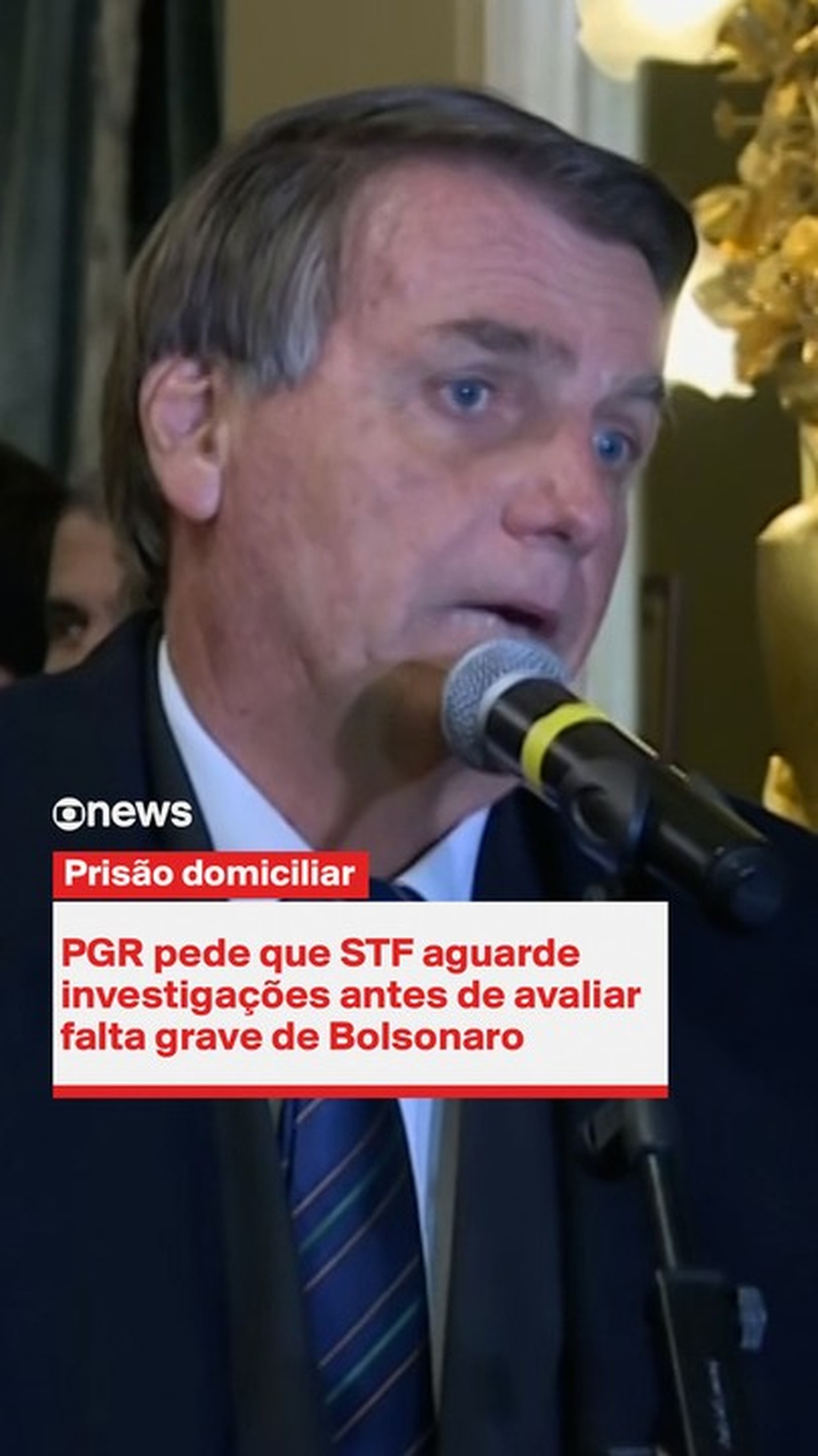 Defesa nega que apreensão de arma de Bolsonaro em blitz seja 'falha grave'