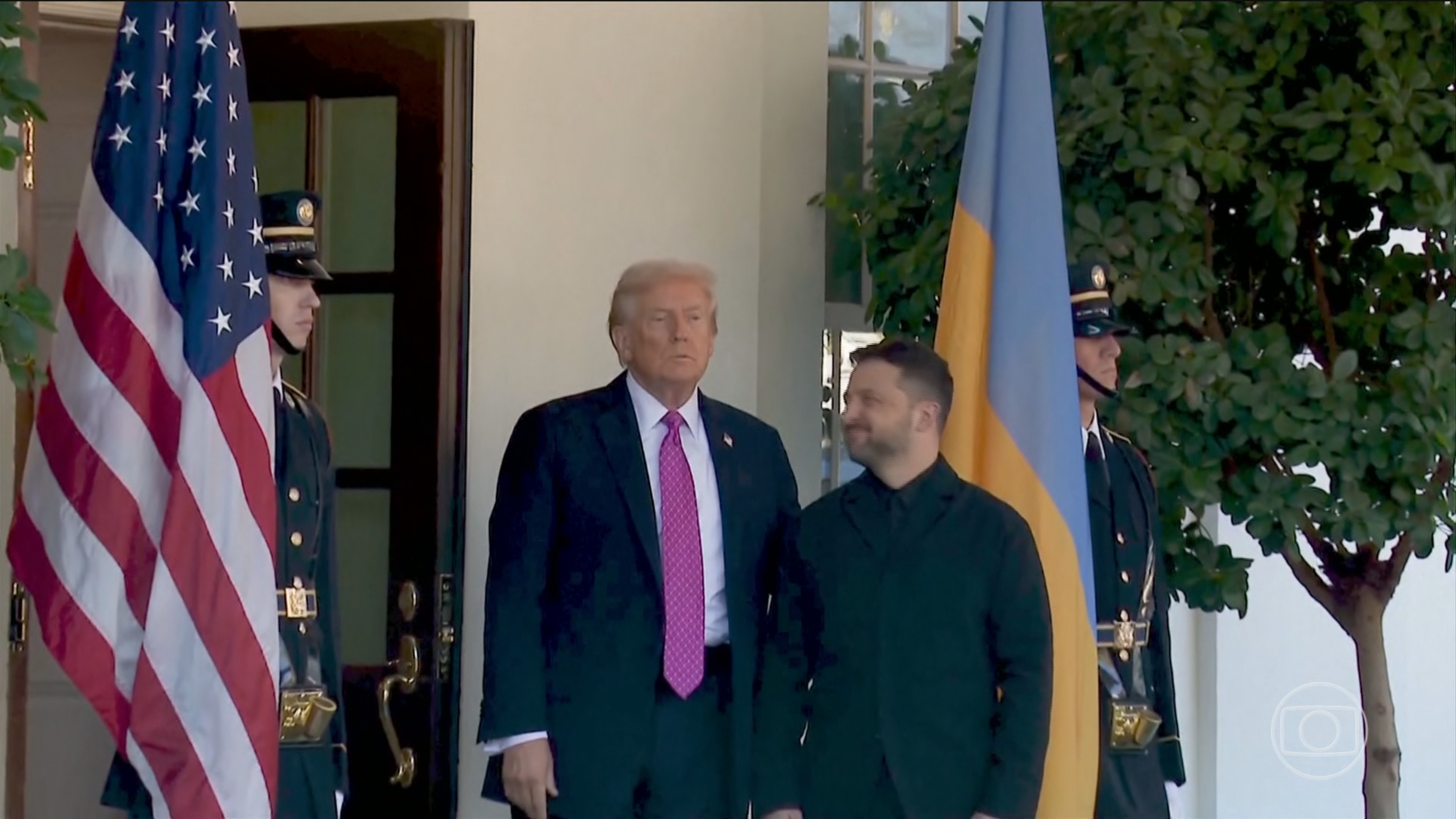 Líderes europeus reiteram apoio à Ucrânia após reunião com Trump