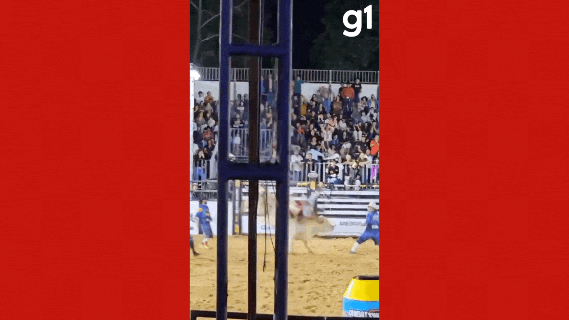 VÍDEO: peão morre após ser pisoteado por touro durante rodeio em MT