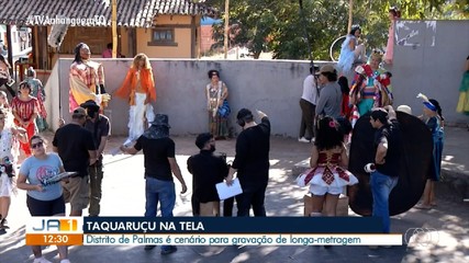Distrito de Taquaruçu vira cenário para gravações de filme
