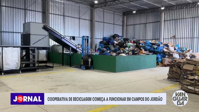 Cooperativa de reciclagem começa a funcionar em Campos do Jordão