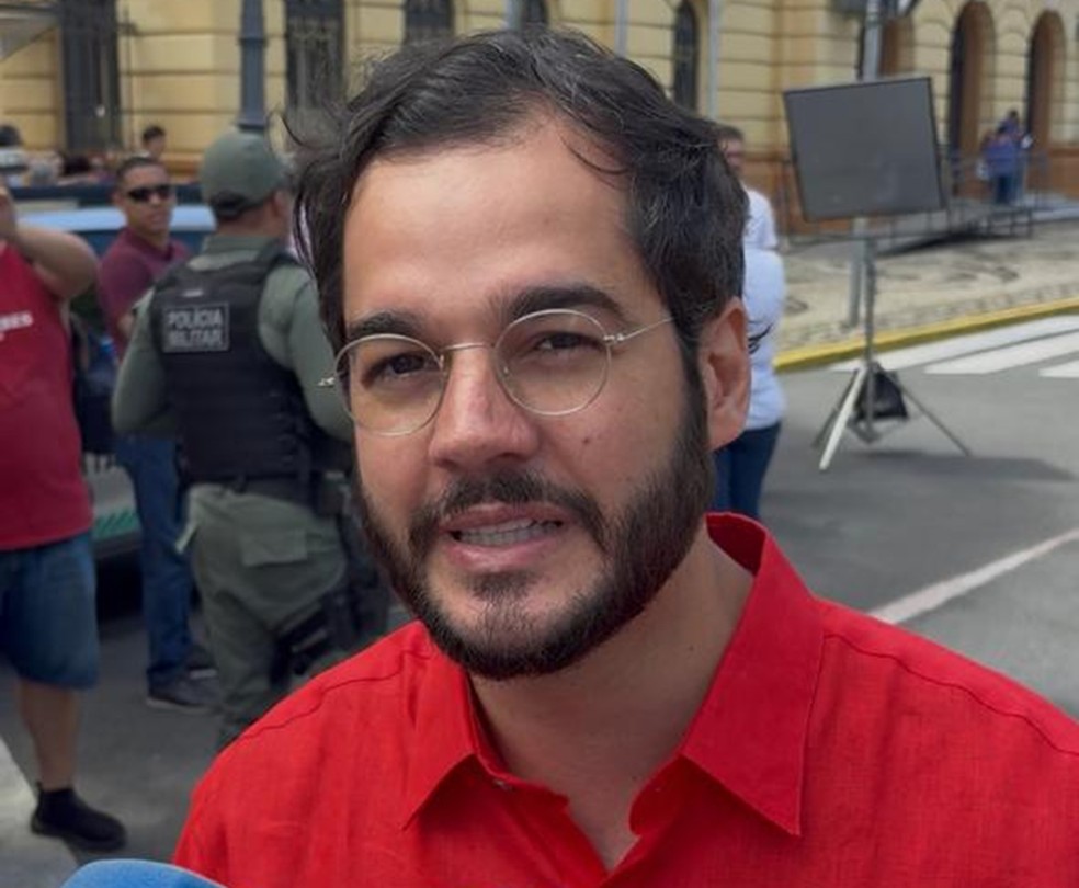 T&uacute;lio Gad&ecirc;lha, candidato ao Senado pelo PSD &mdash; Foto: Pedro Alves/g1