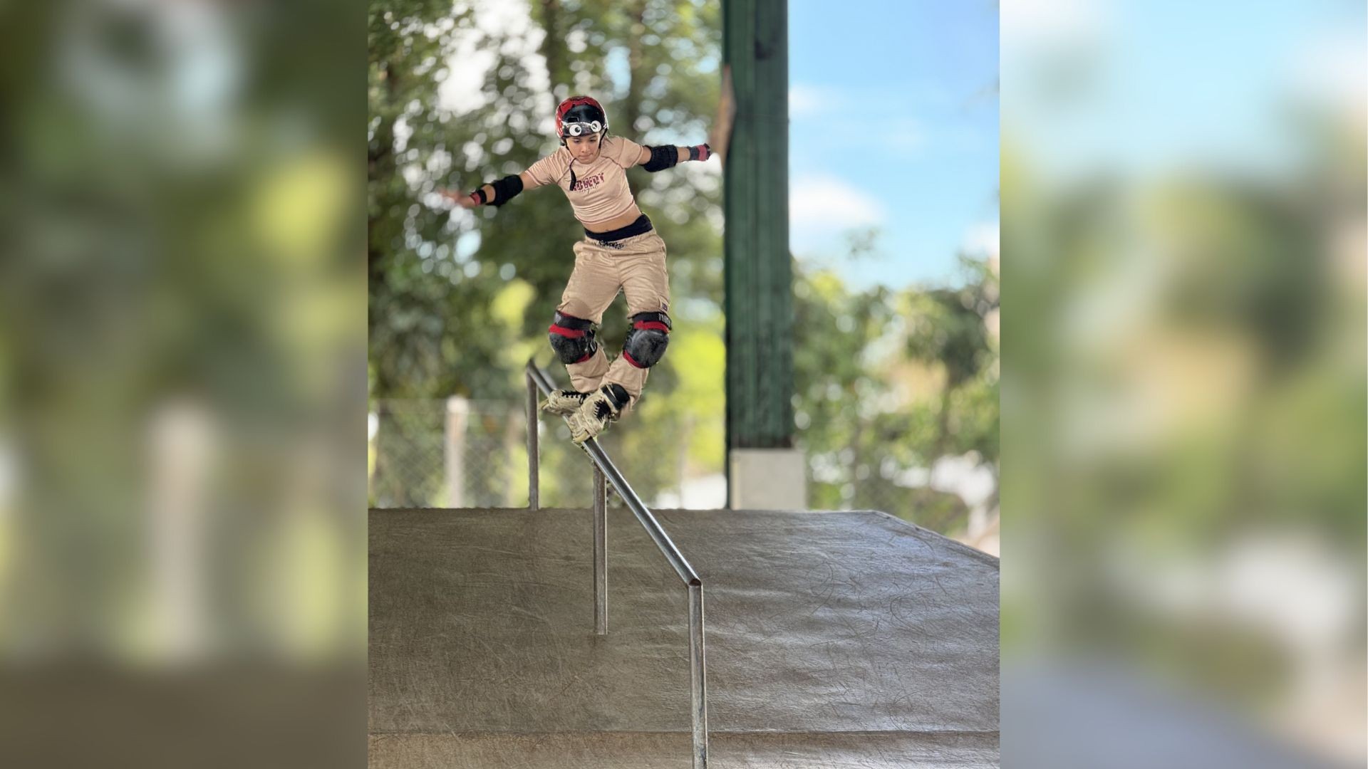 Adolescente é a única representante do Brasil na categoria Júnior do maior evento de patins do mundo: 'Honra'