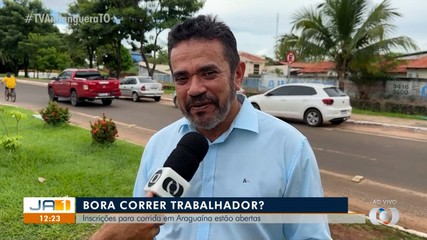 Inscrições para corrida do Trabalhador de Araguaína estão abertas