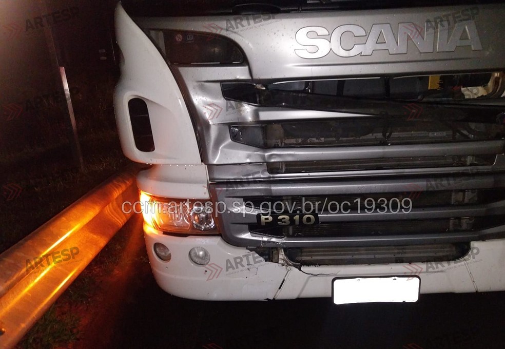 Homem morreu atropelado na Rodovia Engenheiro João Baptista Cabral Rennó, em Bauru (SP) — Foto: Divulgação