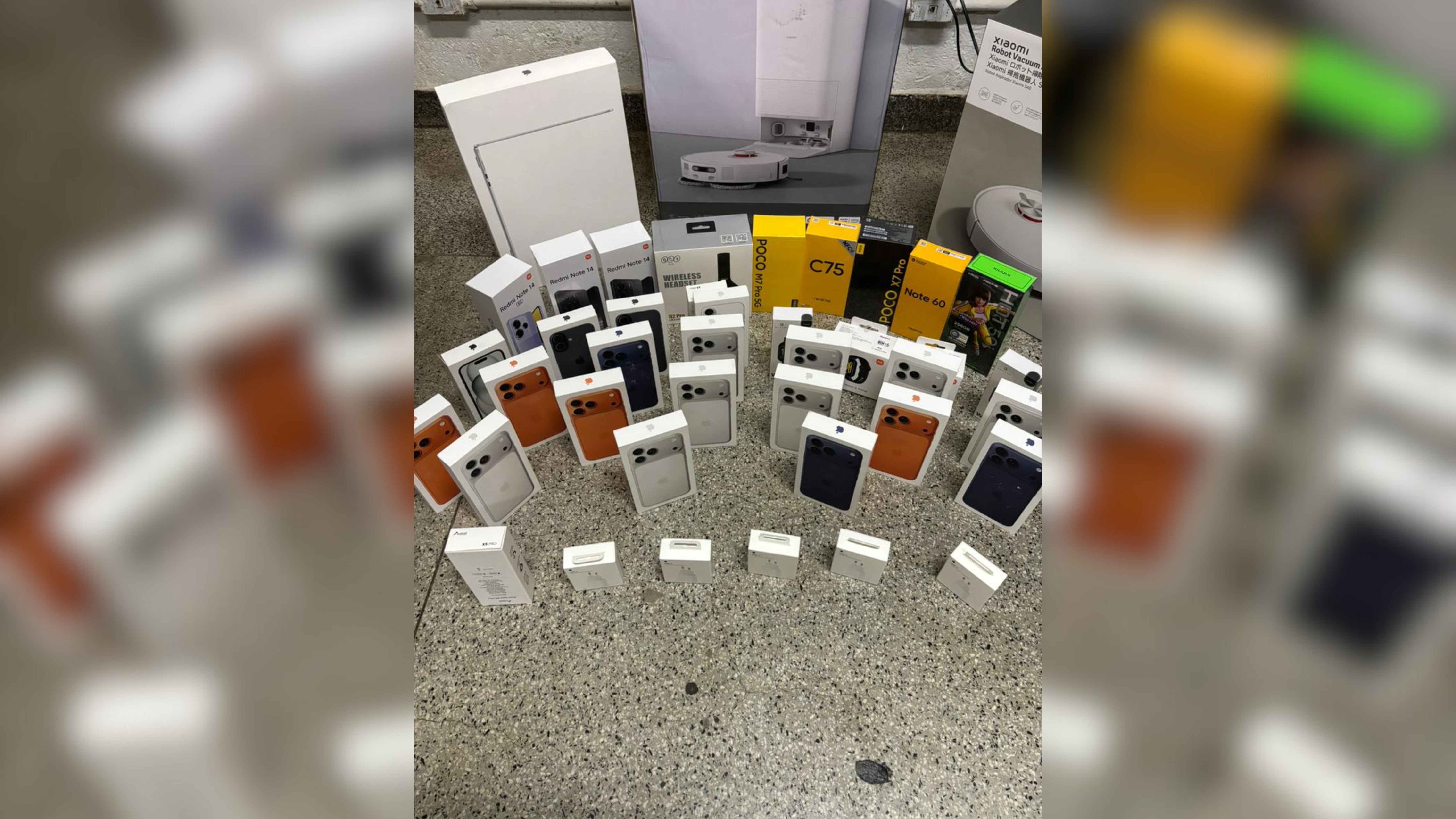 iPhones, remédios emagrecedores e perfumes são apreendidos após denúncia anônima em Uberaba
