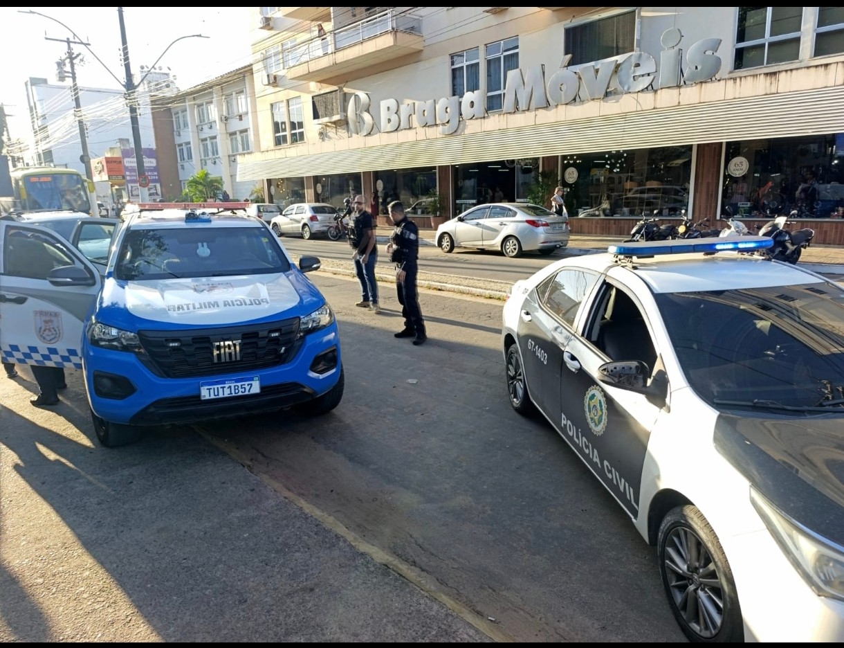 Polícia Civil prende dois homens suspeitos de tentativa de homicídio em distrito de Bom Jesus do Itabapoana