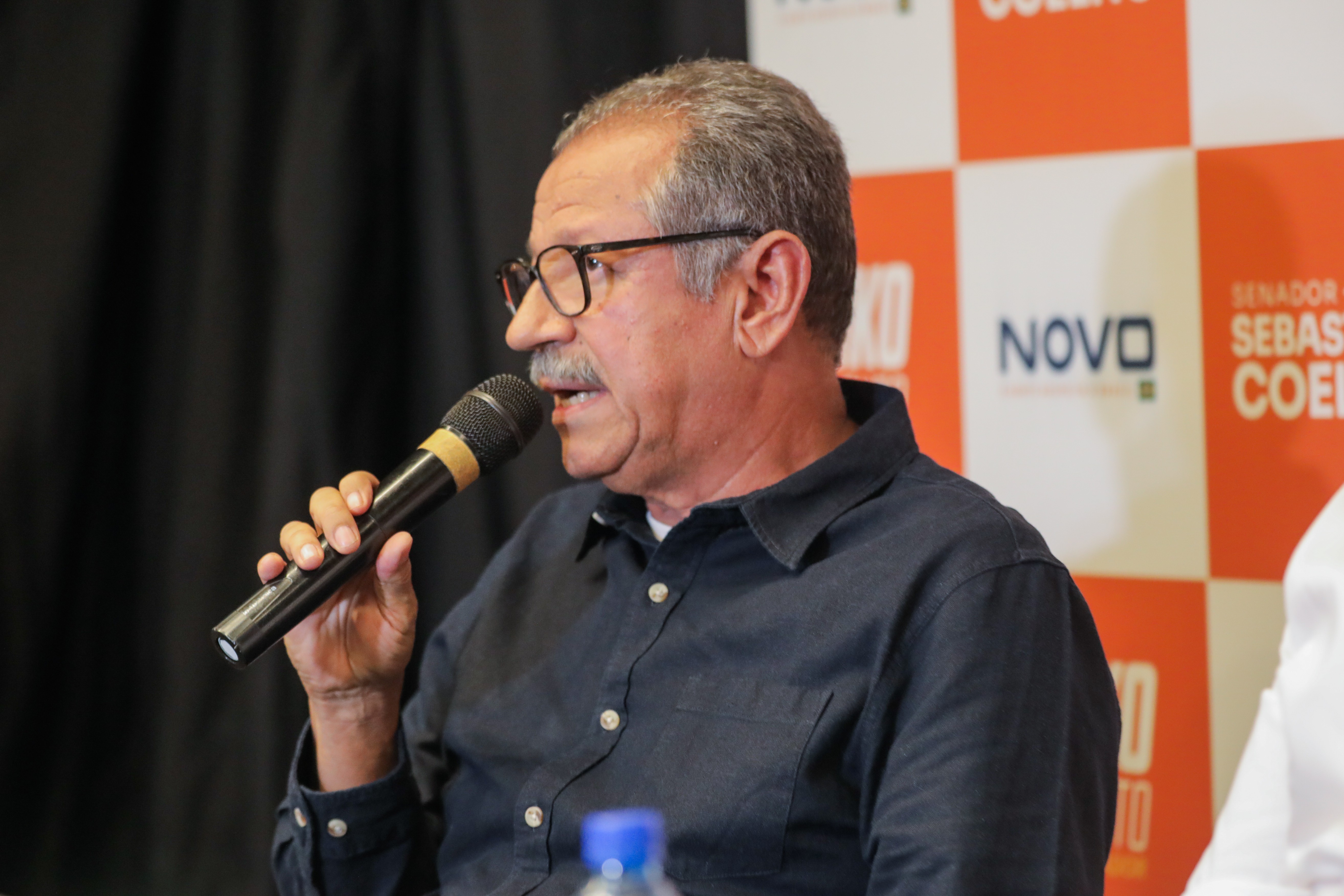 Qual é o número de Sebastião Coelho (Novo) para o Senado no Distrito Federal?