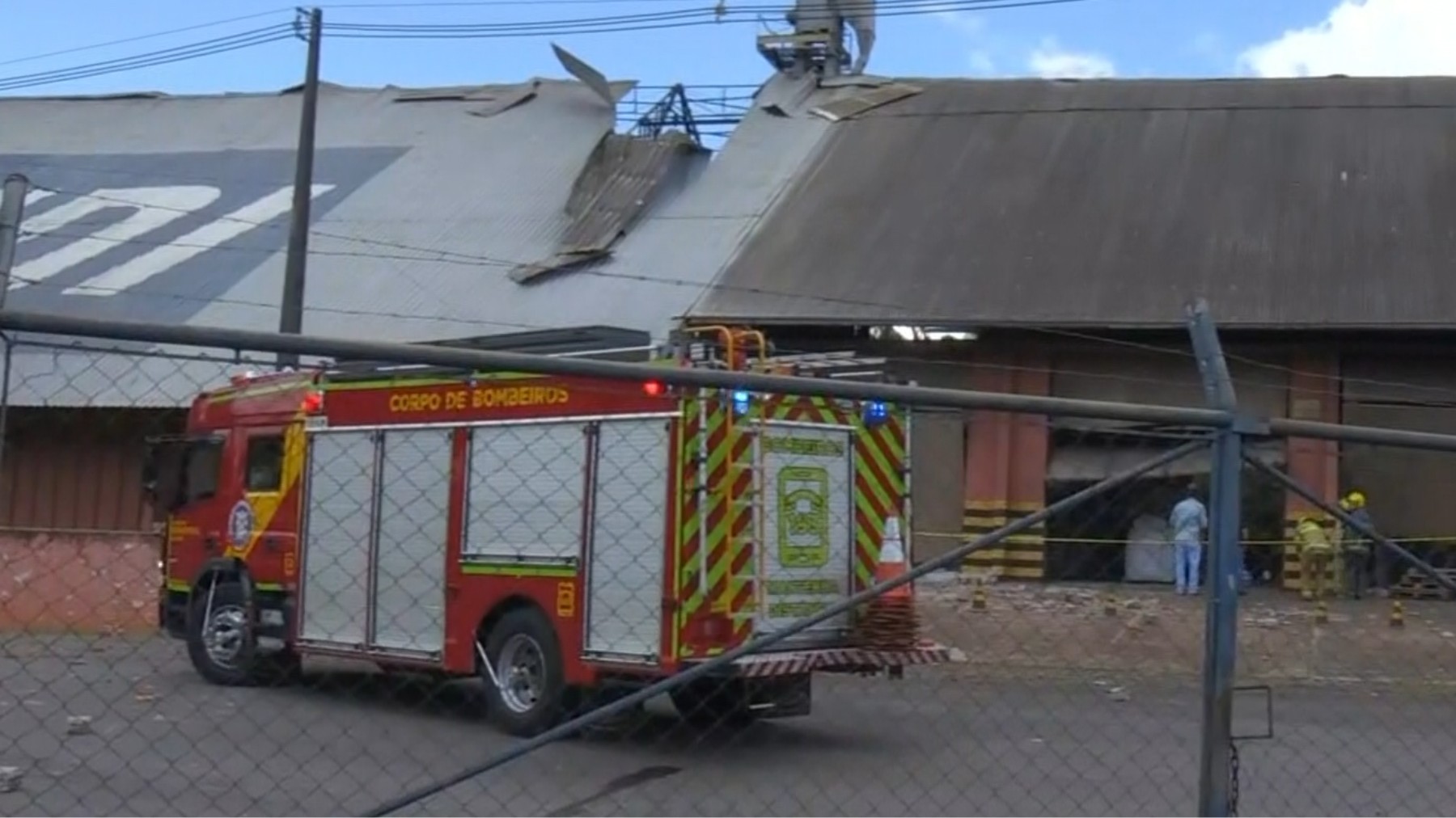 Explosão em empresa de grãos deixa trabalhador ferido em Cascavel