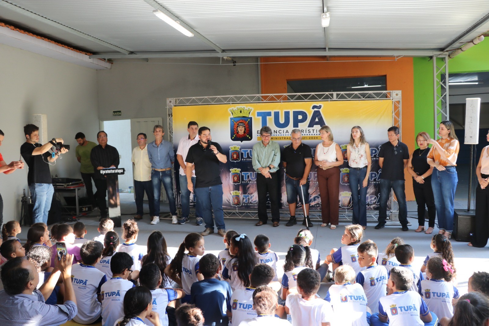 Tupã inaugura núcleo de tempo integral que atenderá mais de 280 alunos