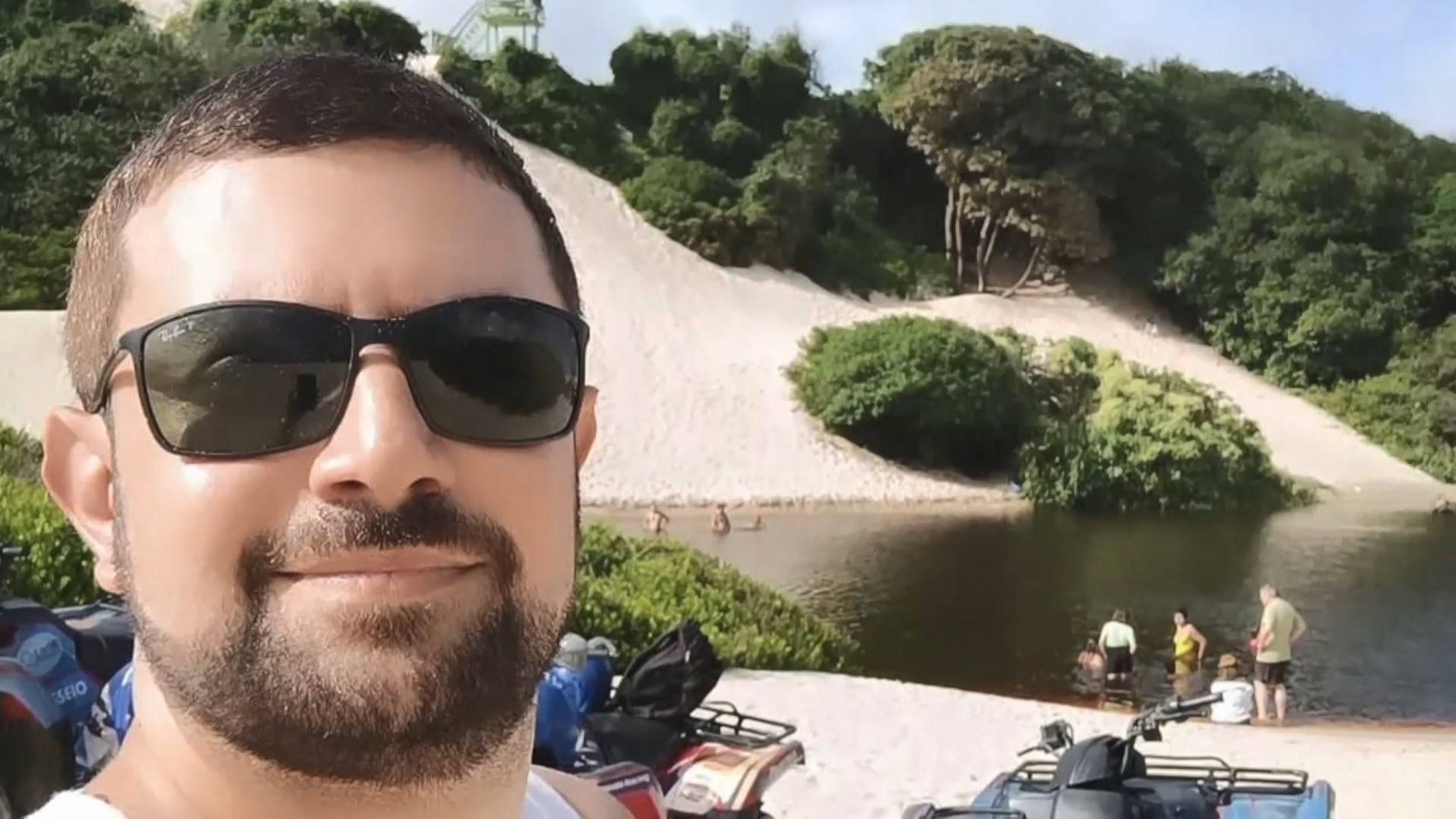 VÍDEO: Representante comercial é atropelado na contramão e motorista foge sem prestar socorro em Cariacica