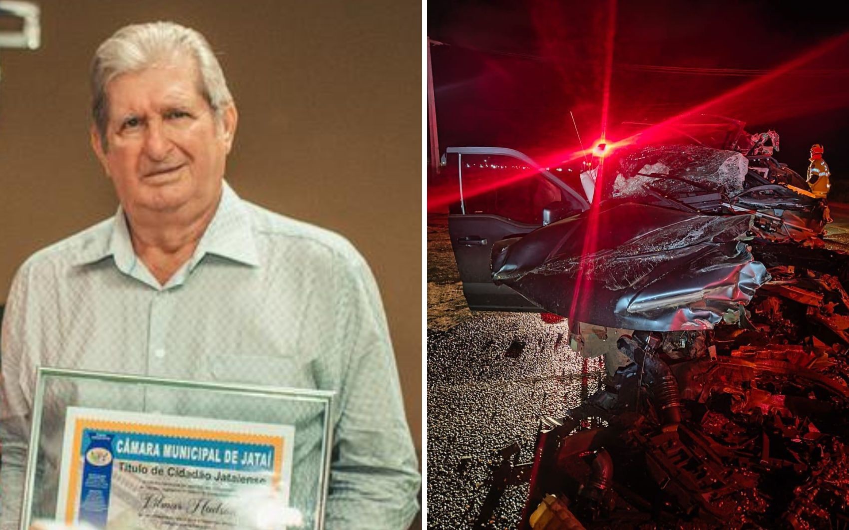 Empresário e produtor rural morre em acidente na BR-060