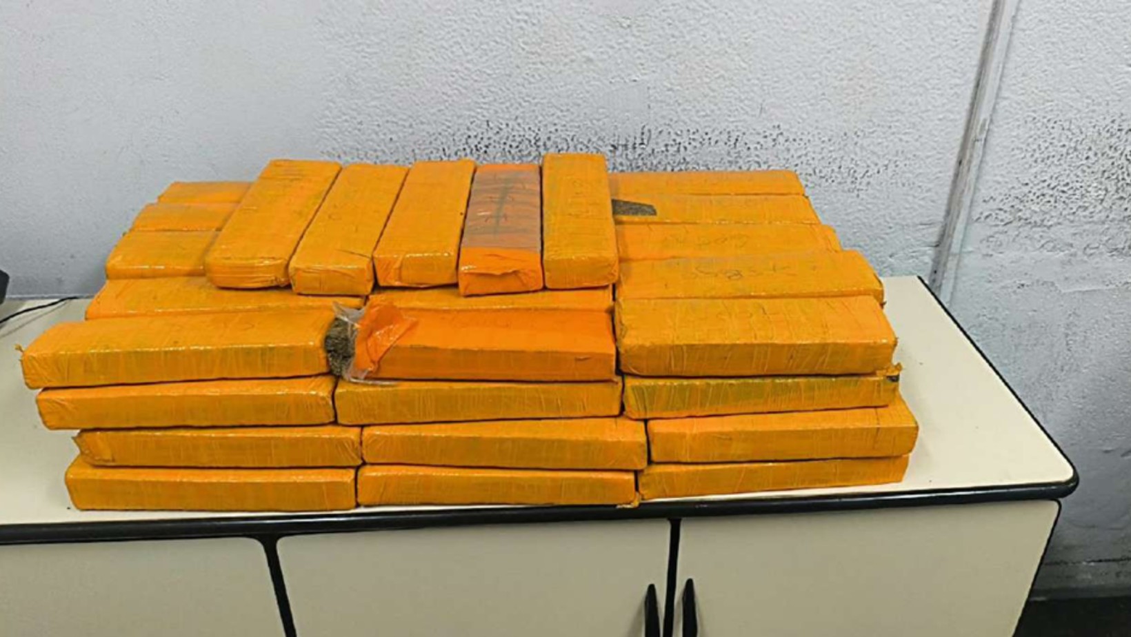 Polícia apreende cerca de 30 kg de maconha escondidos em freezer de adega em São José dos Campos