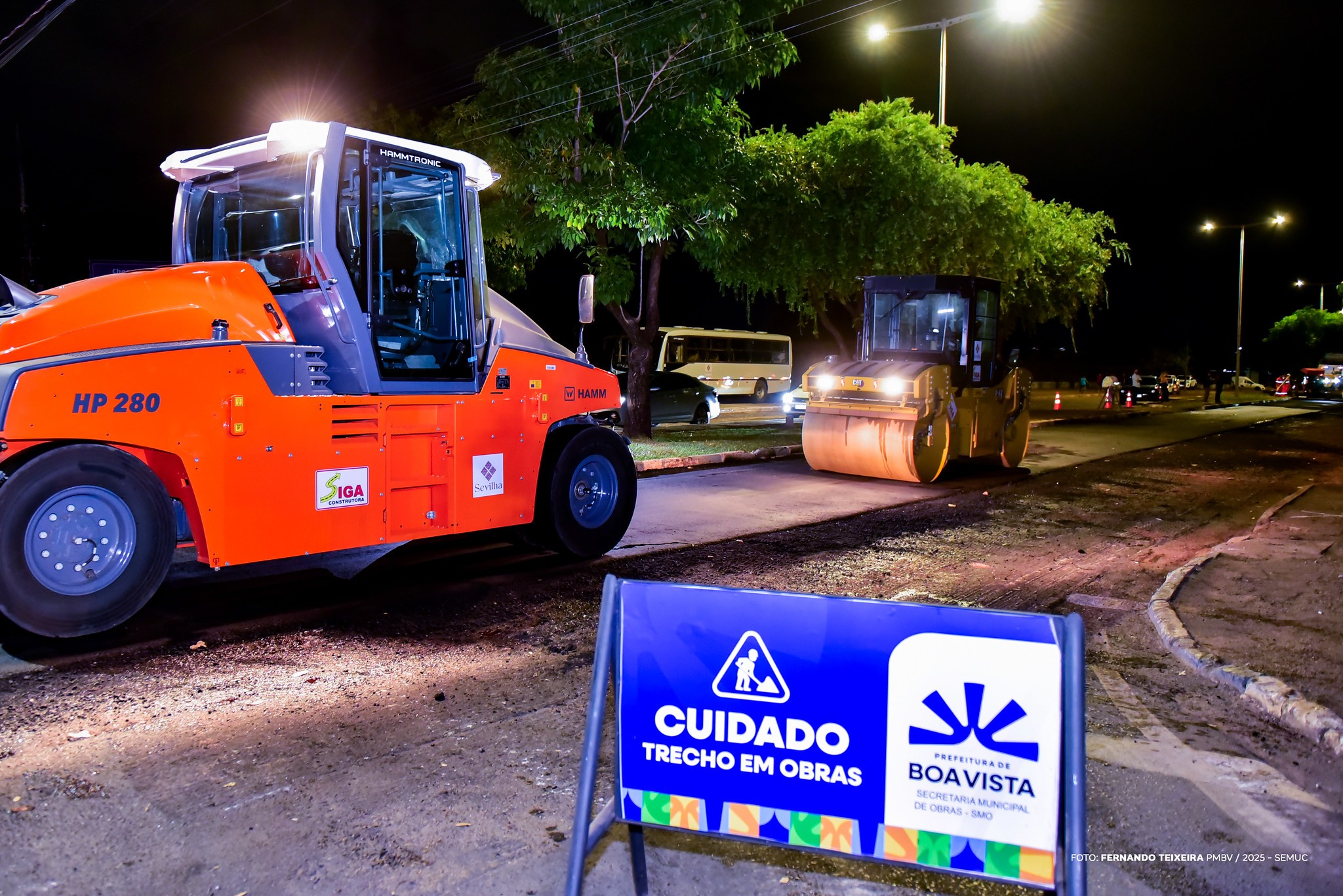 Prefeitura inicia obras para asfaltar 81 ruas e avenidas de 14 bairros em Boa Vista; veja lista