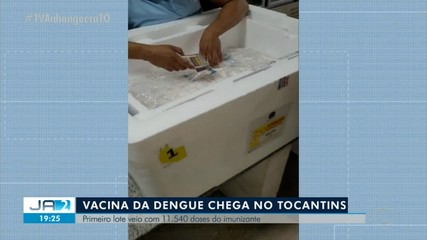 Primeiro lote da vacina da dengue chega no TO; combate ao mosquito é intensificada