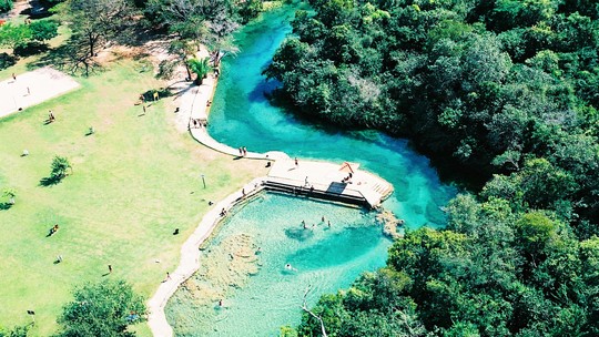 Balneário de Bonito é liberado após ficar cinco dias fechado  - Foto: (Viaer.com.br/Arquivo Pessoal)