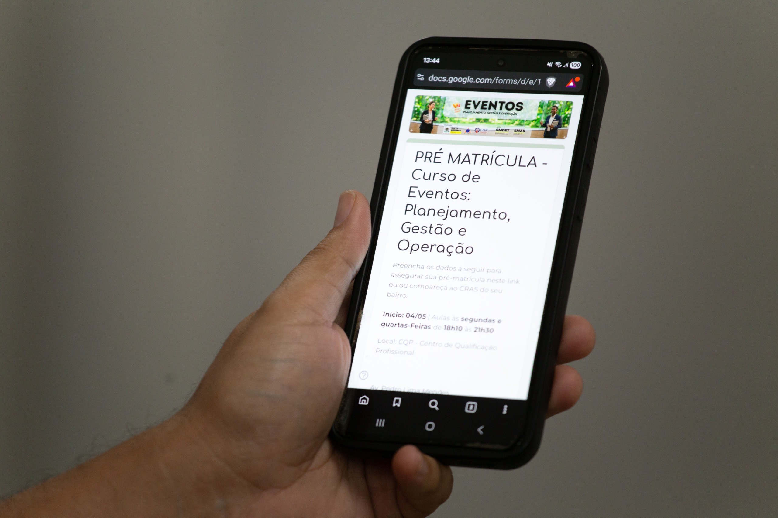 Volta Redonda abre inscrições para curso 'Eventos: planejamento, gestão e operação' 