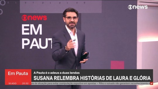 Laura Cardoso homenageou Glória Menezes e Tarcísio Meira em 2019 - Programa: GloboNews em Pauta 