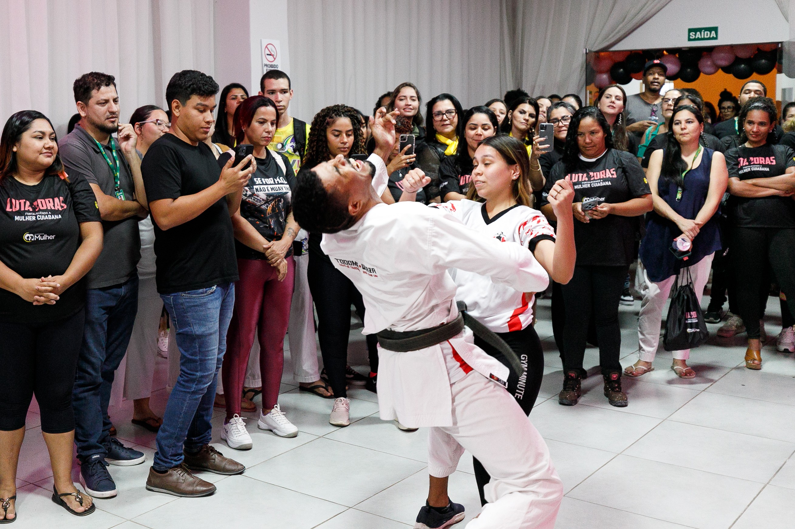 Projeto ‘Lutadoras’ oferece curso gratuito de defesa pessoal em Cuiabá 