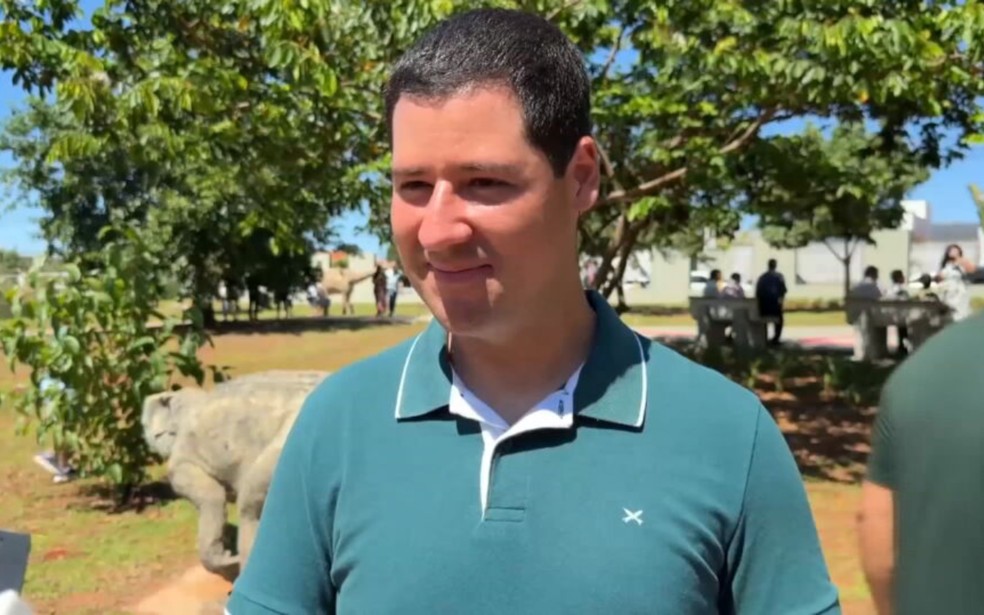 Leonardo Páscoa, diretor de Turismo da Prefeitura de Uchoa (SP) — Foto: TV TEM/Reprodução