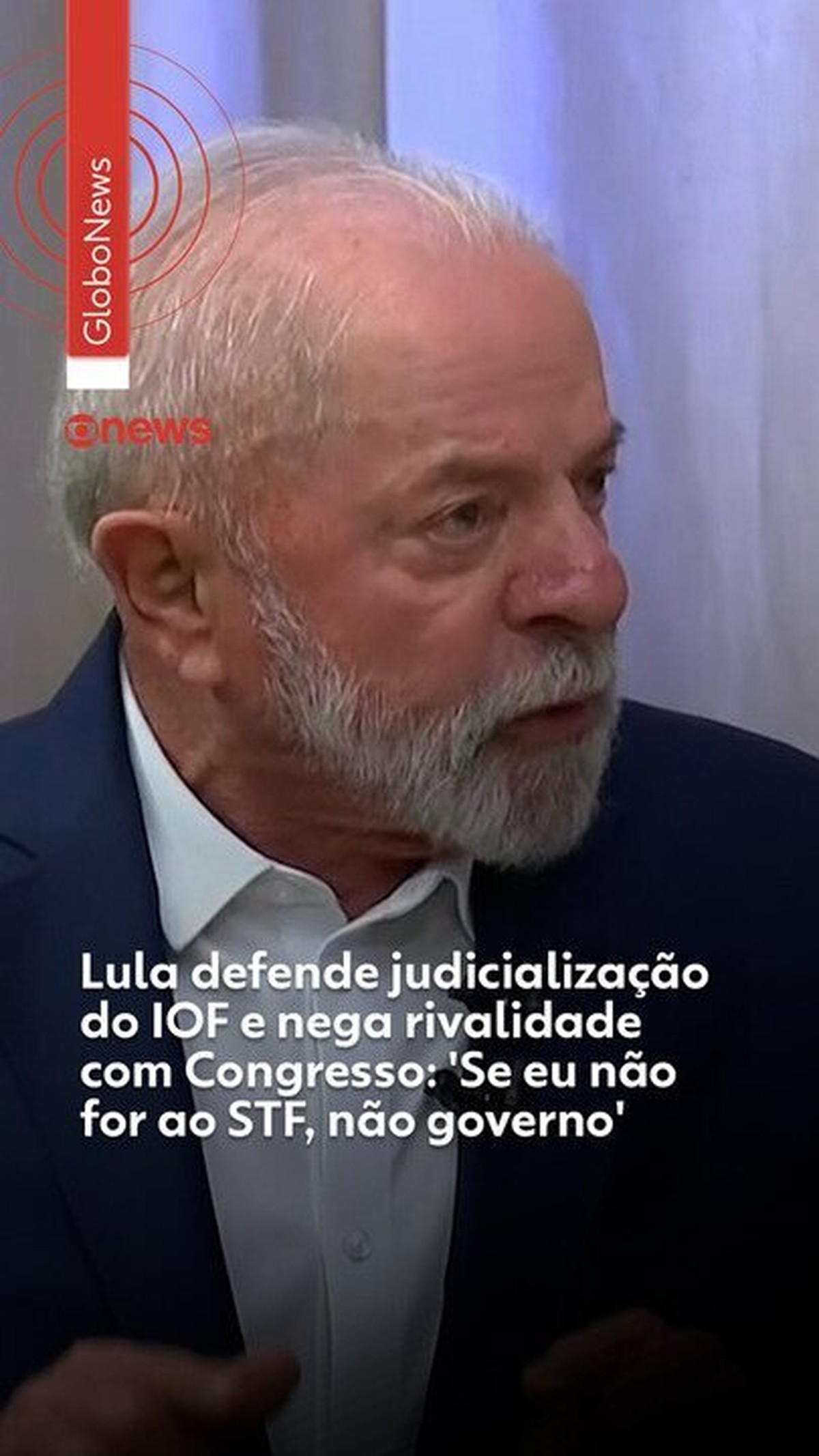 Após recorrer ao STF para manter alta do IOF, Lula nega que tenha rompido com o Congresso
