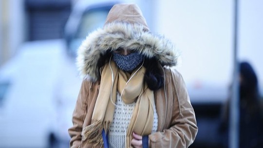 Onda de frio deve atingir ao menos 9 estados e vai durar até a próxima semana