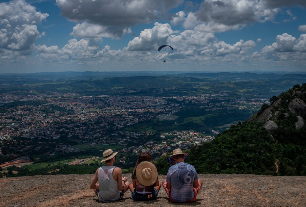 Pedra Grande em Atibaia — Foto: Roosevelt Cassio/ Divulgação