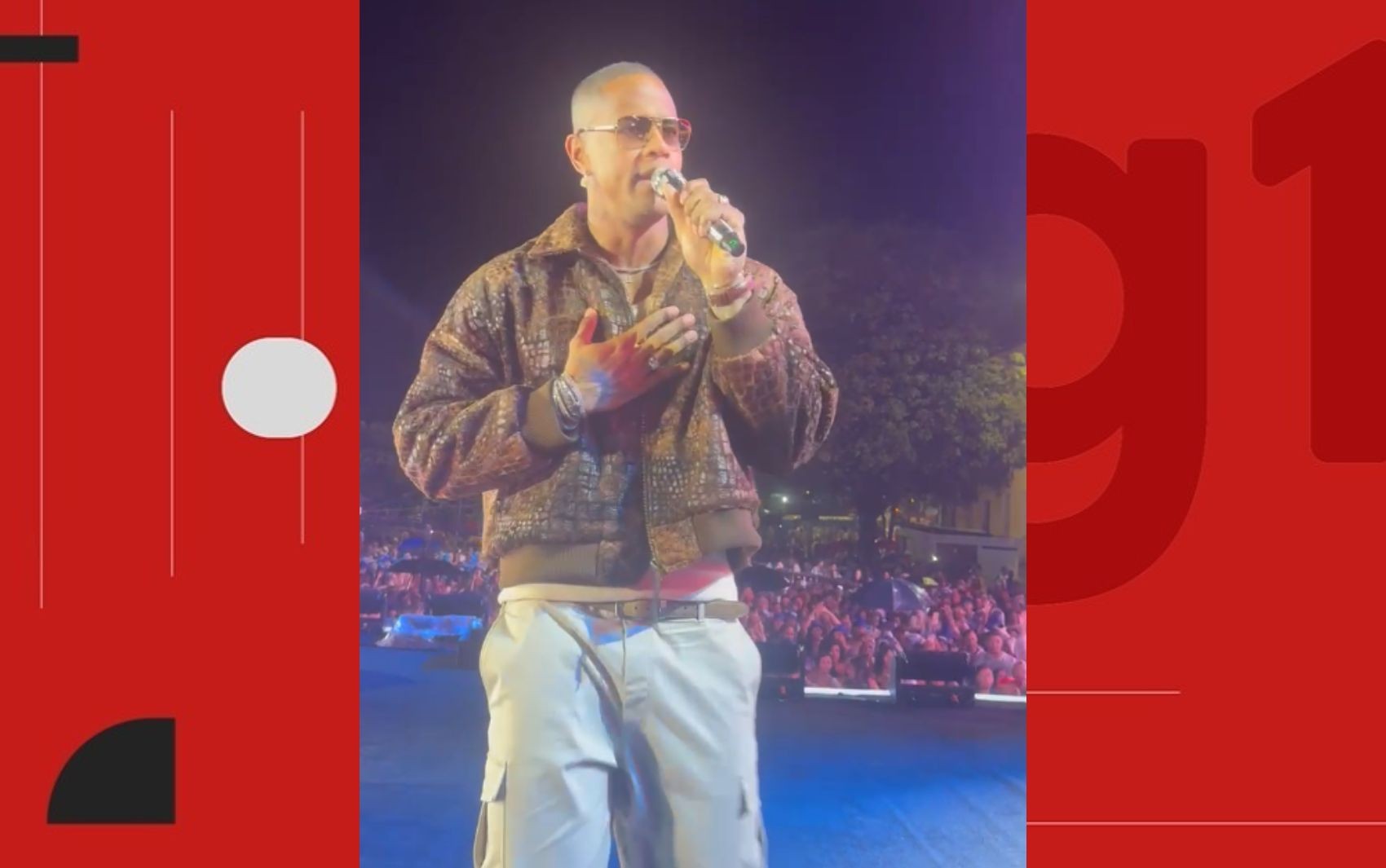 Léo Santana adia show em comemoração aos 20 anos de carreira após temporal em Salvador